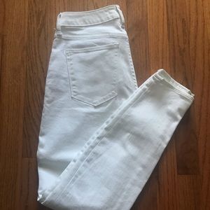 GAP white jeans